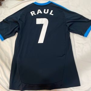 Schalke 04 2010 Blue Raul Gonzalez #7 Kit - Men's Large